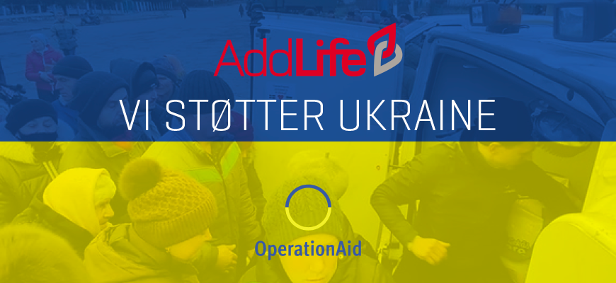 AddLife støtter Ukraine